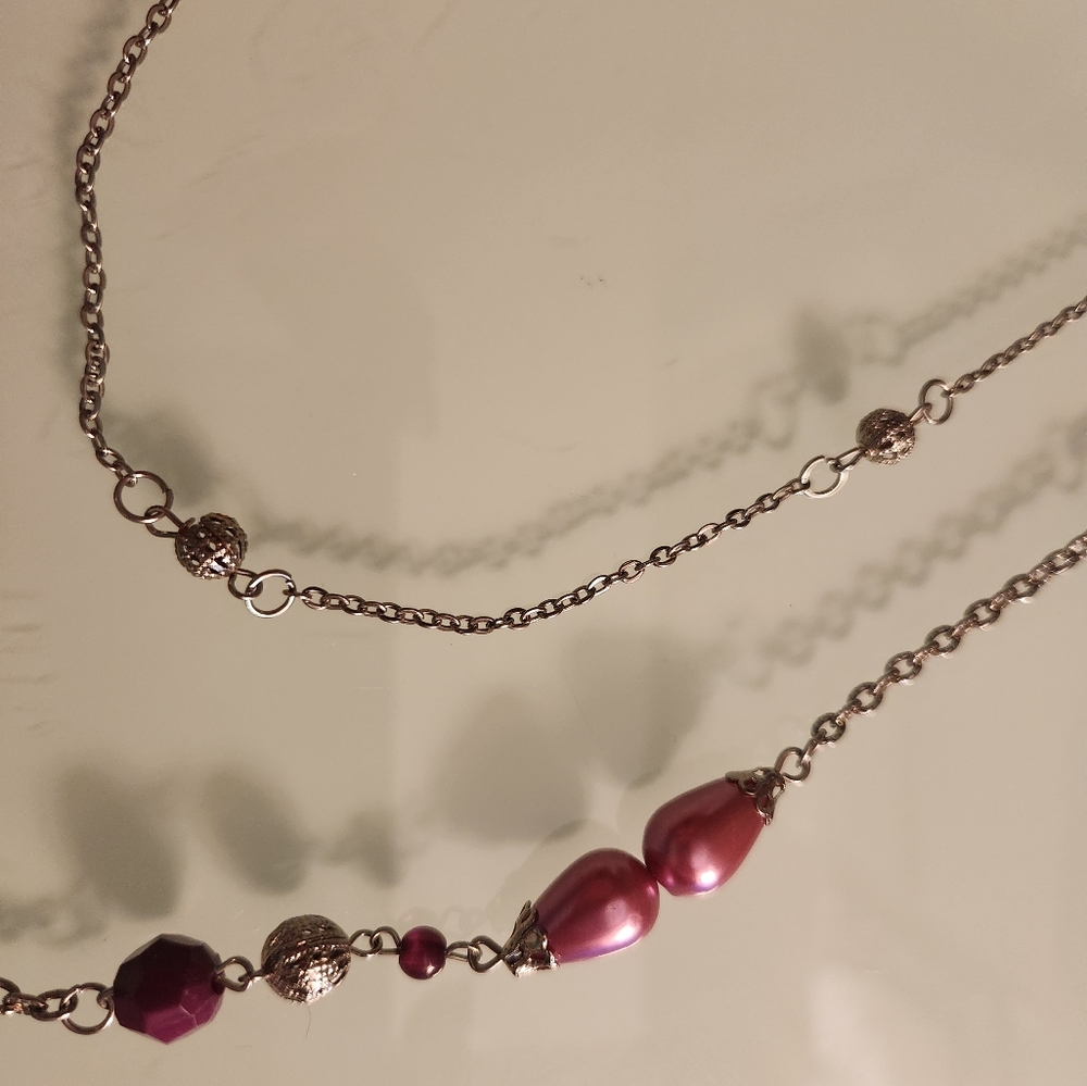 Layered necklace - Picture 2 of 2